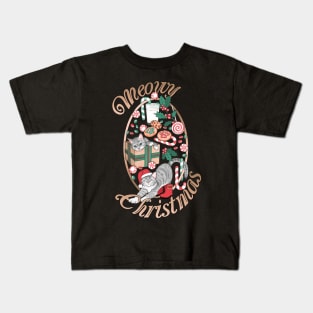 Season's Greeting's from Santa Claws Kids T-Shirt